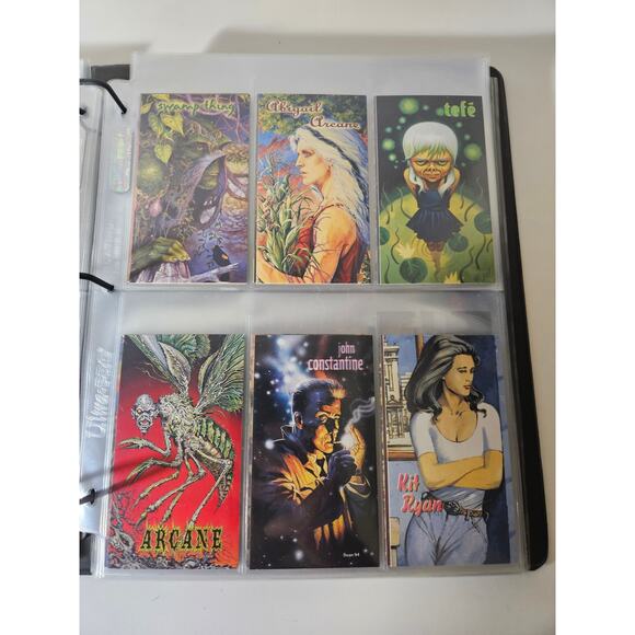 1994 VERTIGO DC Widevision Complete Trading Card Set of 90 - Swamp Thing SKYBOX - Picture 8 of 16